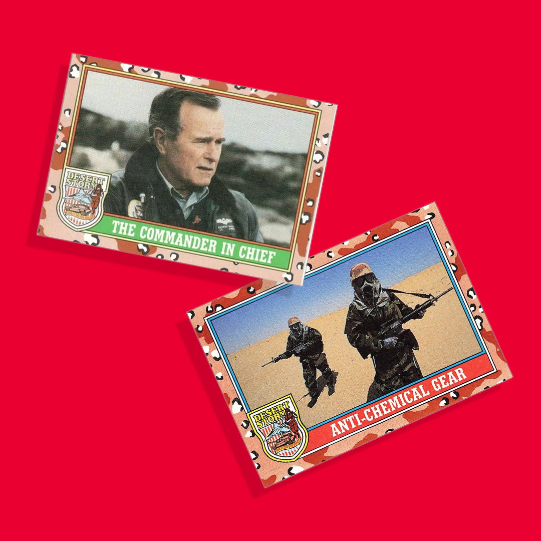 Desert Storm Trading Cards