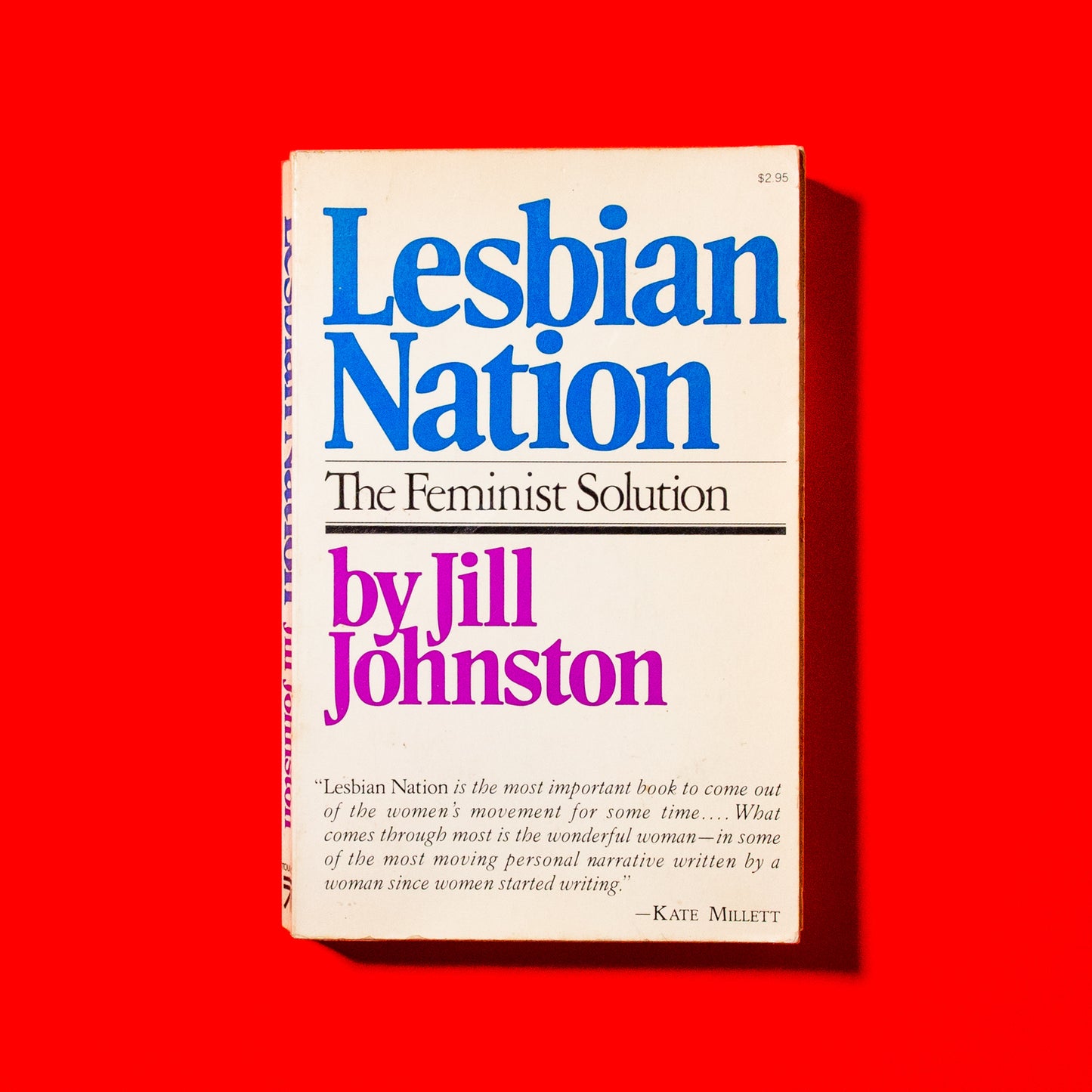 Lesbian Nation, by Jill Johnston (Book)