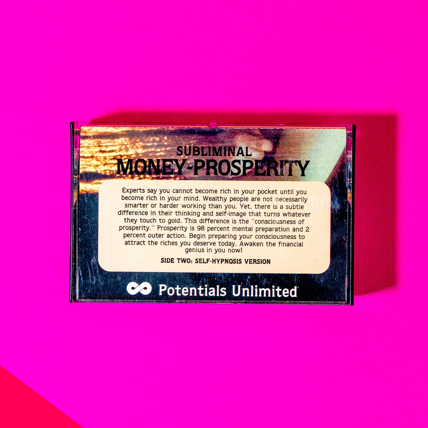 Subliminal Persuasion/Self-Hypnosis: Money-Prosperity, by Potentials Unlimited (Audio Cassette)