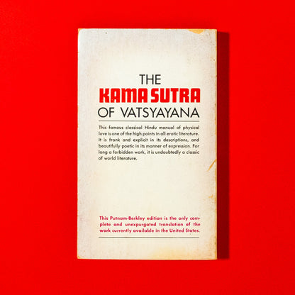 The Kama Sutra of Vatsyayana (Book)