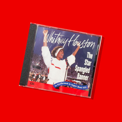 The Star Spangled Banner As Performed At Super Bowl XXV, by Whitney Houston (CD)