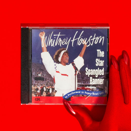 The Star Spangled Banner As Performed At Super Bowl XXV, by Whitney Houston (CD)