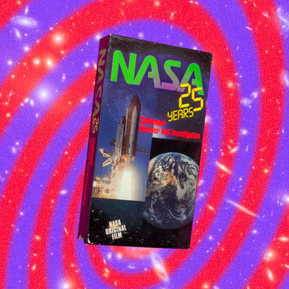 NASA 25 Years: Challenger Disaster & Investigation, 1997 (VHS)