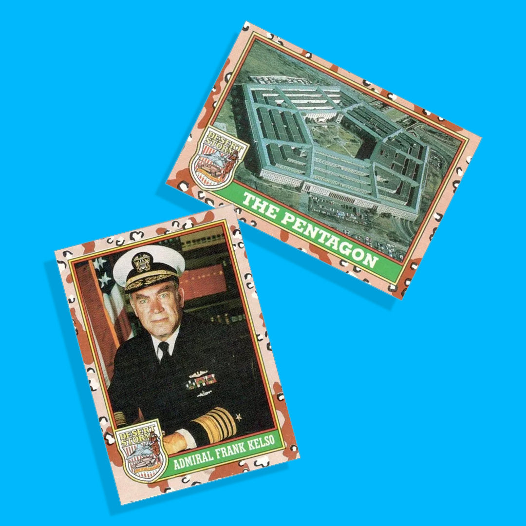 Desert Storm Trading Cards