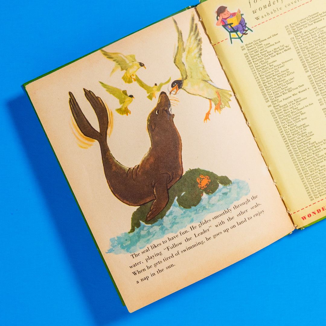 Wonder Books: The Wonder Book of Happy Animals (Book)