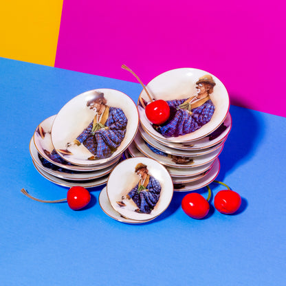 Clown Capers Mini Collectible Plates: Spinner