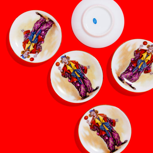 Clown Capers Mini Collectible Plates: Steady Freddie