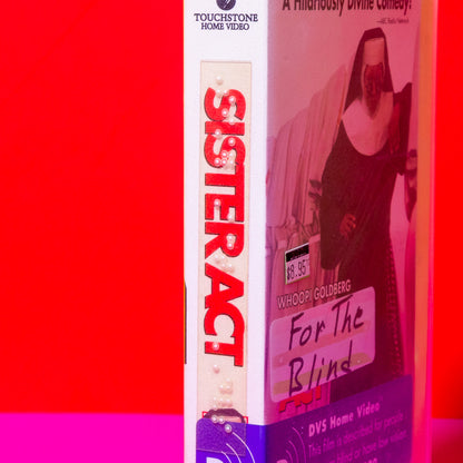 Sister Act [For the Blind], 1992 (VHS)