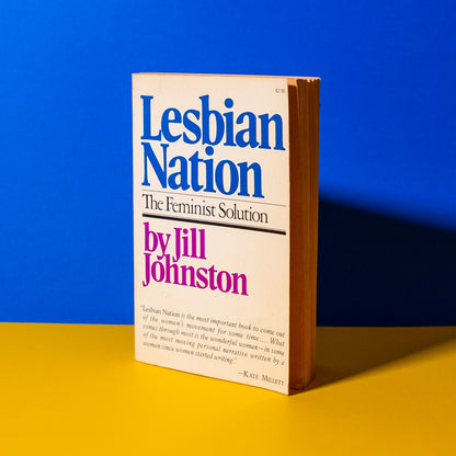 Lesbian Nation, by Jill Johnston (Book)