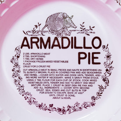 Armadillo Pie Dish